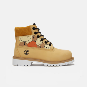 Timberland 6 Inch Premium Junior 'Shades of Happiness - Wheat'