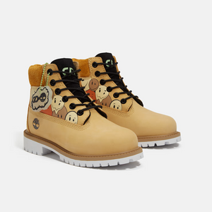 Timberland 6 Inch Premium Junior 'Shades of Happiness - Wheat'