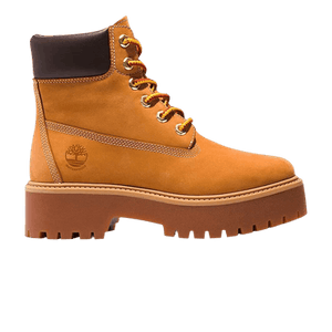 Timberland Wmns Stone Street 6 Inch Premium Platform Boot 'Wheat Nubuck'