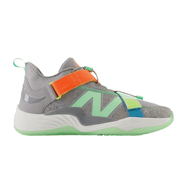 New Balance Lindor 2 Pre-Game 2E Wide 'Grey Neon Dragonfly'