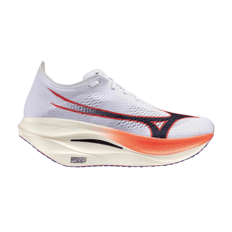 Mizuno Wave Rebellion Pro 3 'White Baritone Blue Fiery Coral' U1GD253011