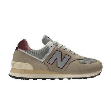 New Balance 574 'Arid Stone Monarch Burgundy'