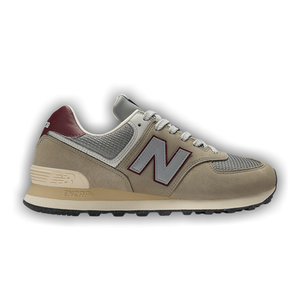 New Balance 574 'Arid Stone Monarch Burgundy'