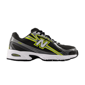 New Balance 740 'Black Punch Yellow'