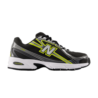 New Balance 740 'Black Punch Yellow'