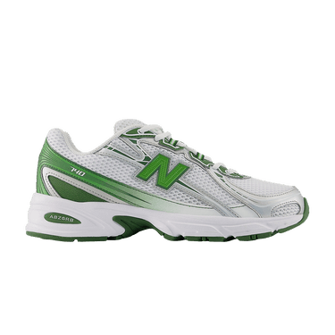 New Balance 740 'White Alpine Green Silver Metallic'