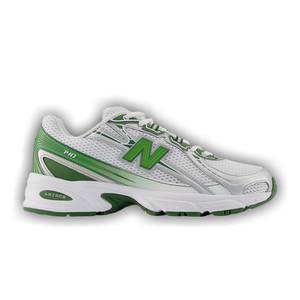 New Balance 740 'White Alpine Green Silver Metallic'