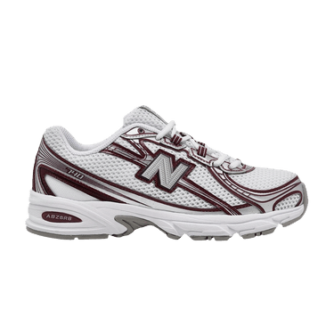 New Balance 740 'White Burgundy Silver'
