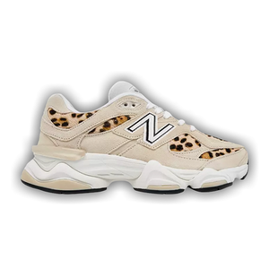 New Balance Wmns 9060 'Tan Leopard White'