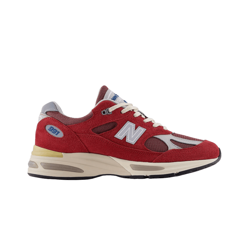 New Balance Made In Uk 991V2 Vintage Sports 'Karanda Red' U991RS2