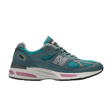 New Balance 991v2 Made In UK 'Porcelain Green'