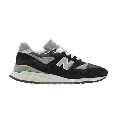 New Balance 998 Made in USA 'Black Silver'