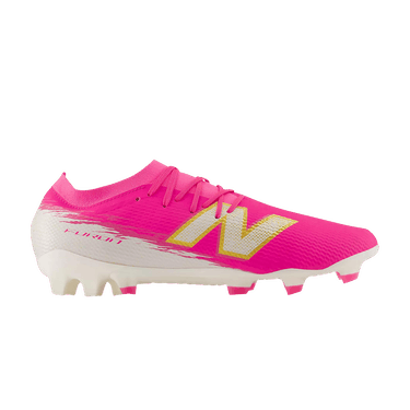 New Balance Furon Team FG V8 'Pink Heat Sea Salt Gold Metallic'
