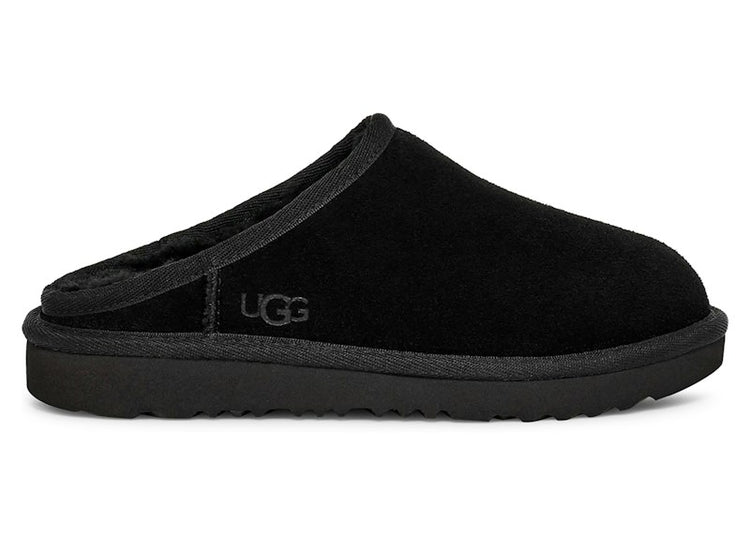 UGG Classic Slip-On Slipper Black (Kids) 1161030K-BLK