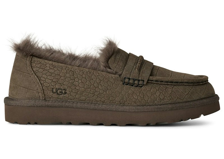 UGG Ellis Embossed Loafer Dense Smoke (Women's) 1181651-DNSS