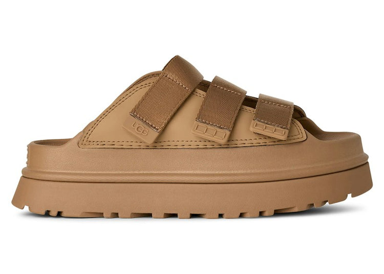 UGG GoldenGlow Slide Dark Sand (Women's) 1167430-DND