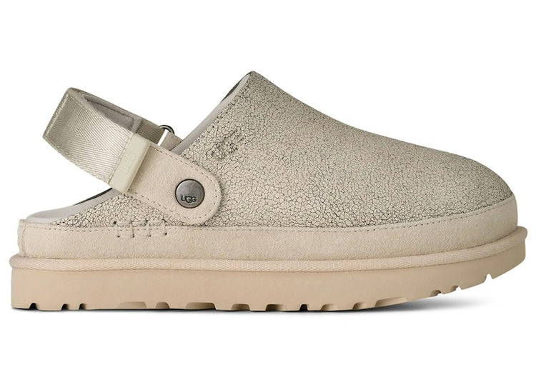 UGG Goldenstar Crackle Clog Crackle White (Women's) 1177853-CRCK