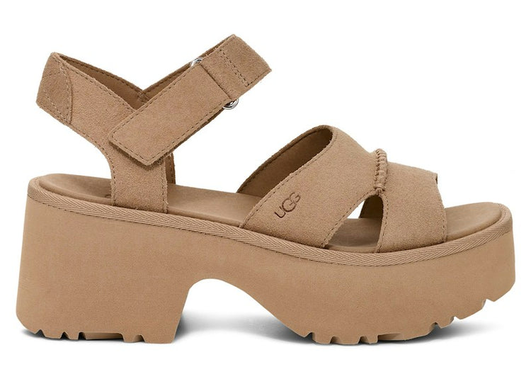 UGG New Heights Ankle Strap Sandal Mustard Seed (Women's) 1167475-MDSD