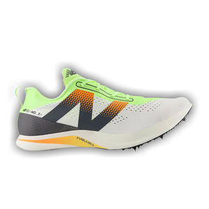New Balance FuelCell SuperComp MDXv3 'White Bleached Lime Glo'