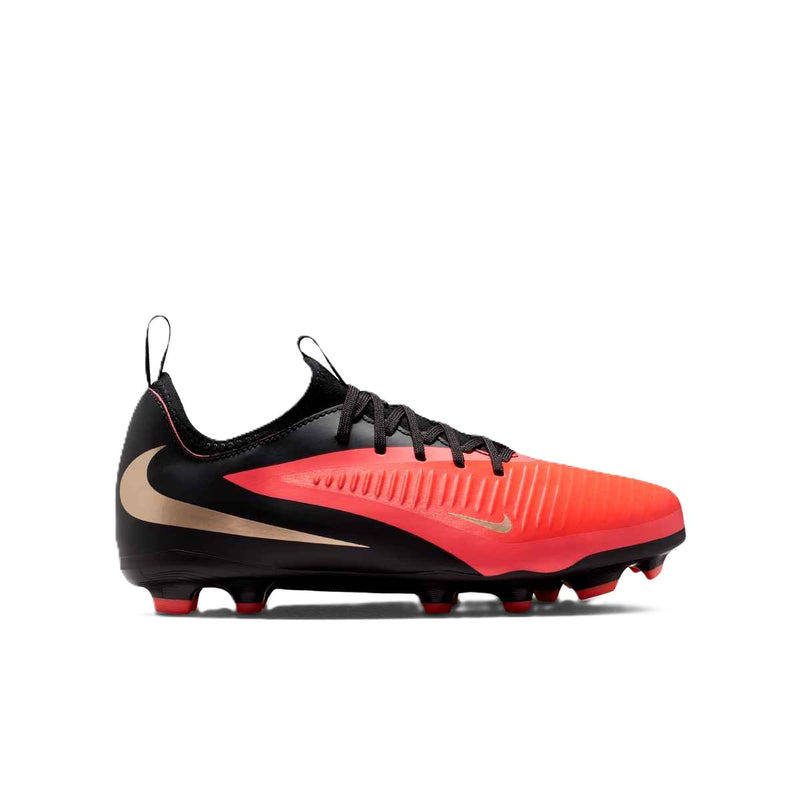 Nike Jr. Phantom 6 Low Academy MG GS 'Bright Crimson Black'