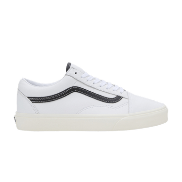 Vans Old Skool 'White Black Leather'