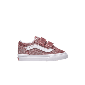 Vans Old Skool V Toddler 'Rose Gold Glitter'