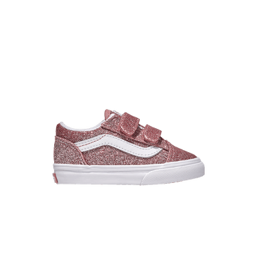 Vans Old Skool V Toddler 'Rose Gold Glitter'