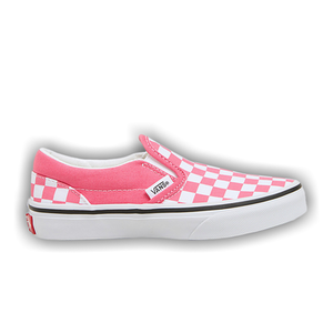 Vans Classic Slip-On Kids 'Checkerboard - Honeysuckle'