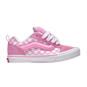 Vans Knu-Skool Little Kids 'Checkerboard - Prism Pink White'