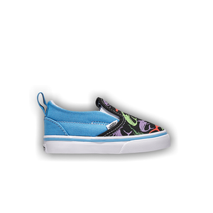 Vans Classic Slip-On V Toddler 'Multi-Color Sharks'