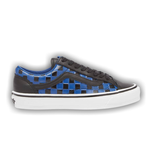 Vans Old Skool 36 Vibram 'Leather Checkerboard - Black True Blue'
