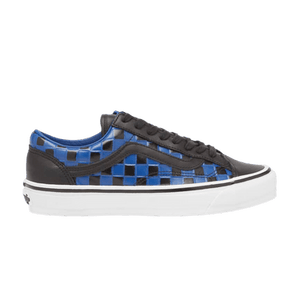 Vans Old Skool 36 Vibram 'Leather Checkerboard - Black True Blue'