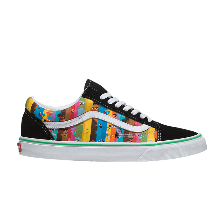 Sesame Street x Vans Old Skool 'Rainbow Stripes' VN000D3HBMB