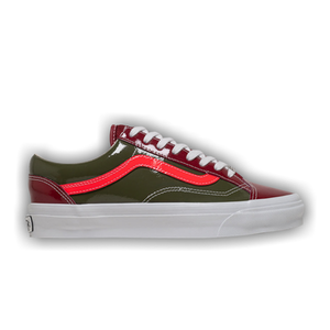 Vans LX Old Skool 36 'Patent Bordeaux Olive'