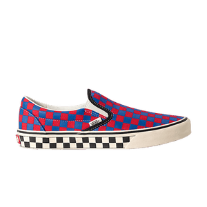 Vans Classic Slip-On 'Checkerboard Red Blue'