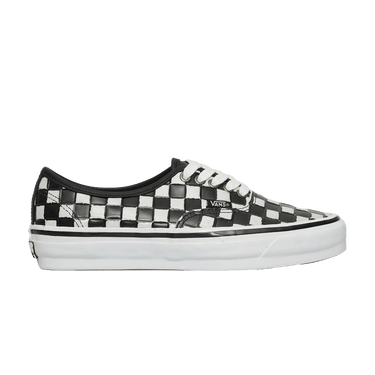 Vans Authentic 44 Vibram 'Leather Checkerboard - Black White'