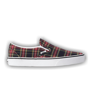 Vans Classic Slip-On 'Plaid - Navy'