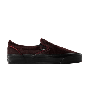 Vans Classic Slip-On 98 LX 'Pony Hair Burgundy Black'