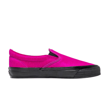 Vans Classic Premium Slip On 'Pony Hair Fuschia'