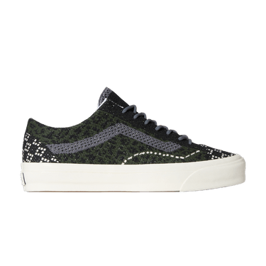 Vans Premium Old Skool 'Knit Pack - Cheetah Dried Kelp Green'