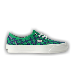 Vans LX Authentic 44 EK 'Punk Check Green Navy'