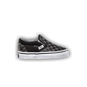 Vans Classic Slip-On Toddler 'Pewter Cherkboard'