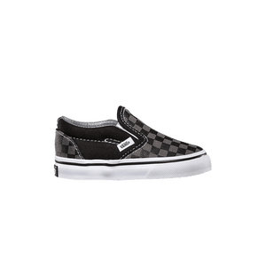 Vans Classic Slip-On Toddler 'Pewter Cherkboard'
