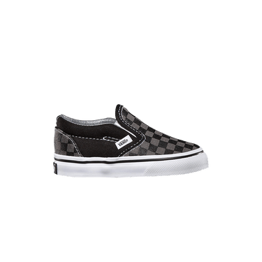 Vans Classic Slip-On Toddler 'Pewter Cherkboard'