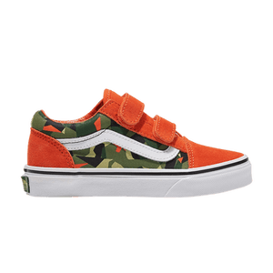 Vans Slip-On V Kids 'Geo Camo Orange'