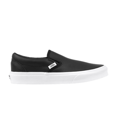 Vans Slip-On Perforated Leather 'Black'