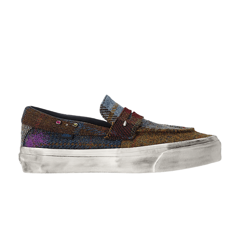 Vans Premium Harris Tweed Loafer 53 'Brown' VN000Y8MCYL