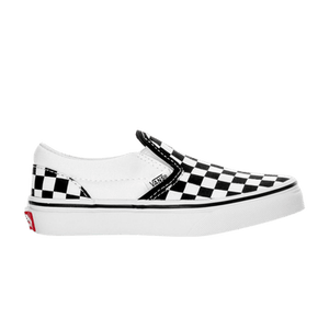 Vans Slip-On Little Kids 'Checkerboard Black White'