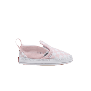 Vans Classic Slip-On V Crib 'Checkerboard - Pink True White'