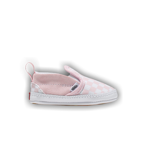 Vans Classic Slip-On V Crib 'Checkerboard - Pink True White'